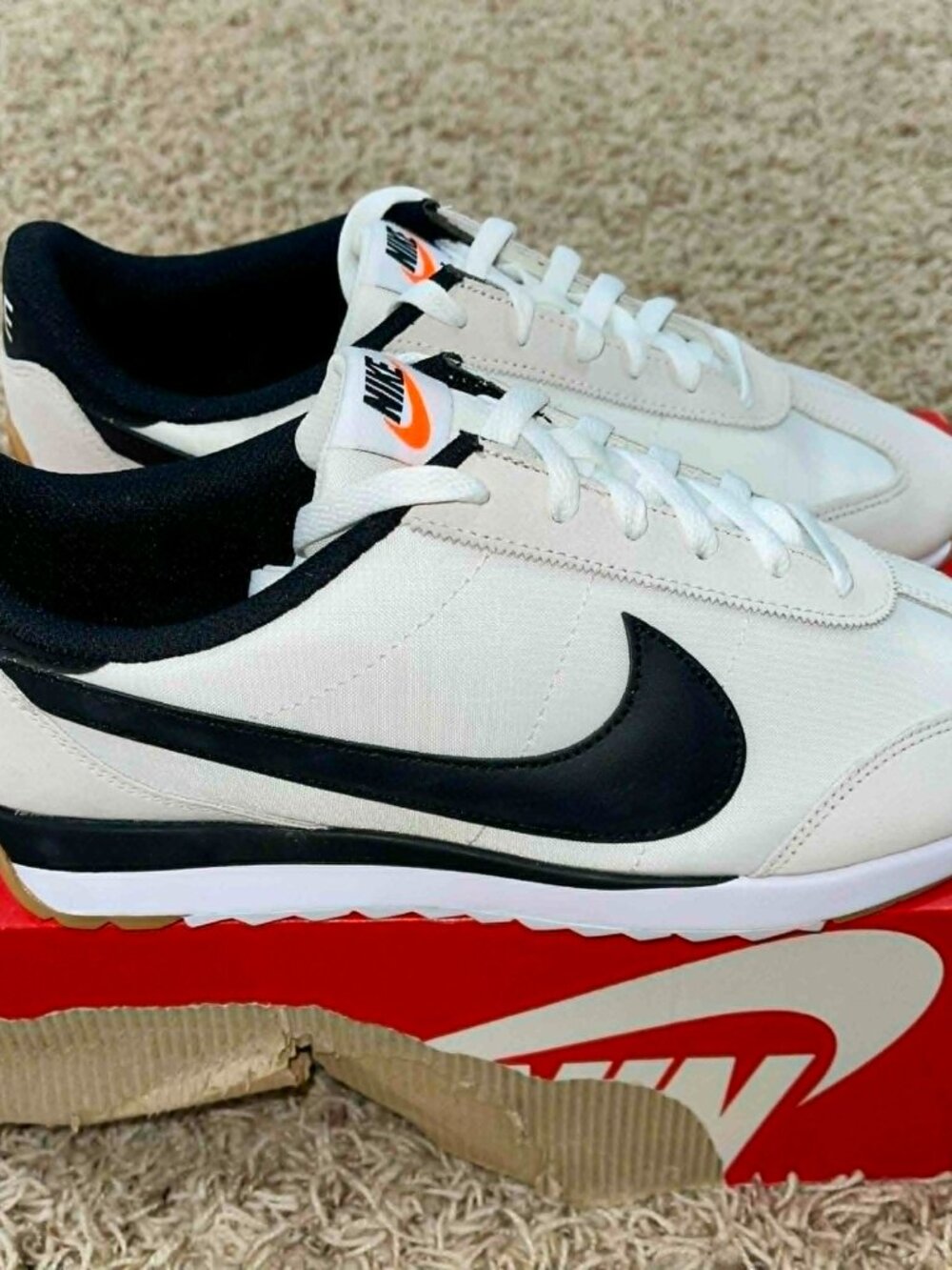 Nike Women’s Pacific Trainers Shoes White Cream HM4771-105, Size 12 (New)